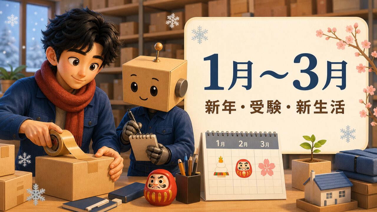 1月から3月|新年・新生活