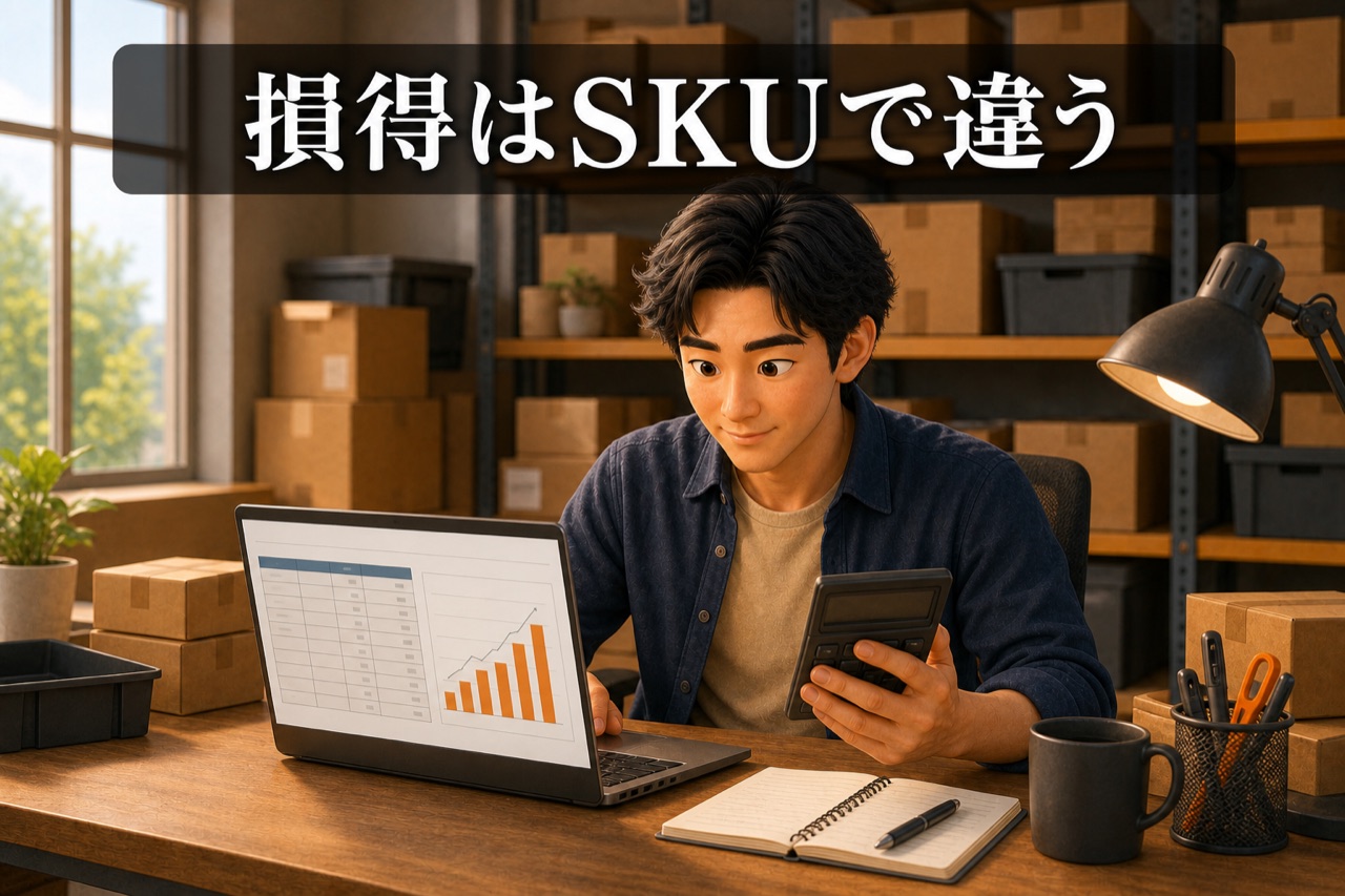 損得はSKUで違う