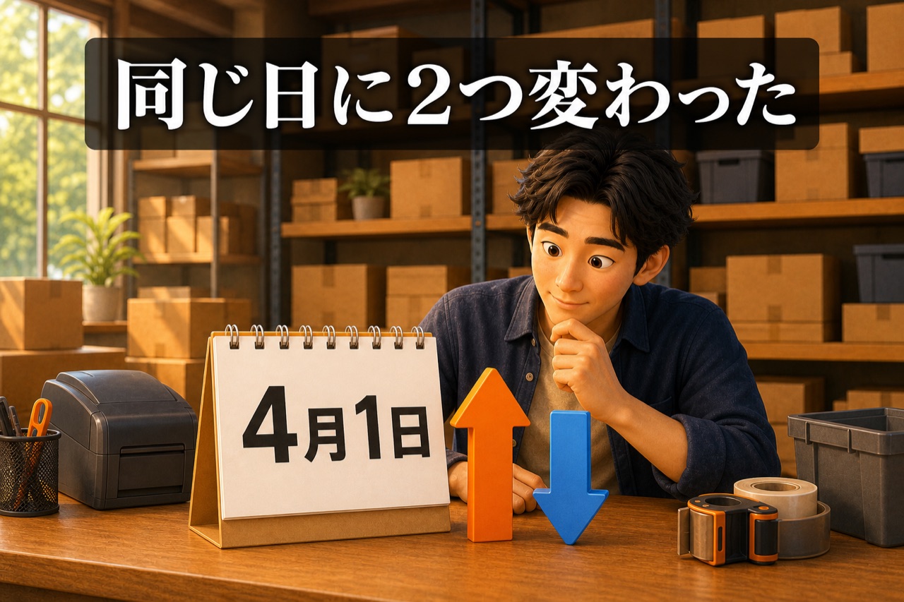 同じ日に2つ変わった