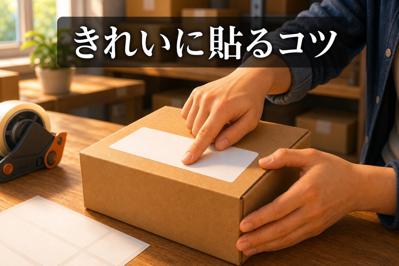 きれいに貼るコツ