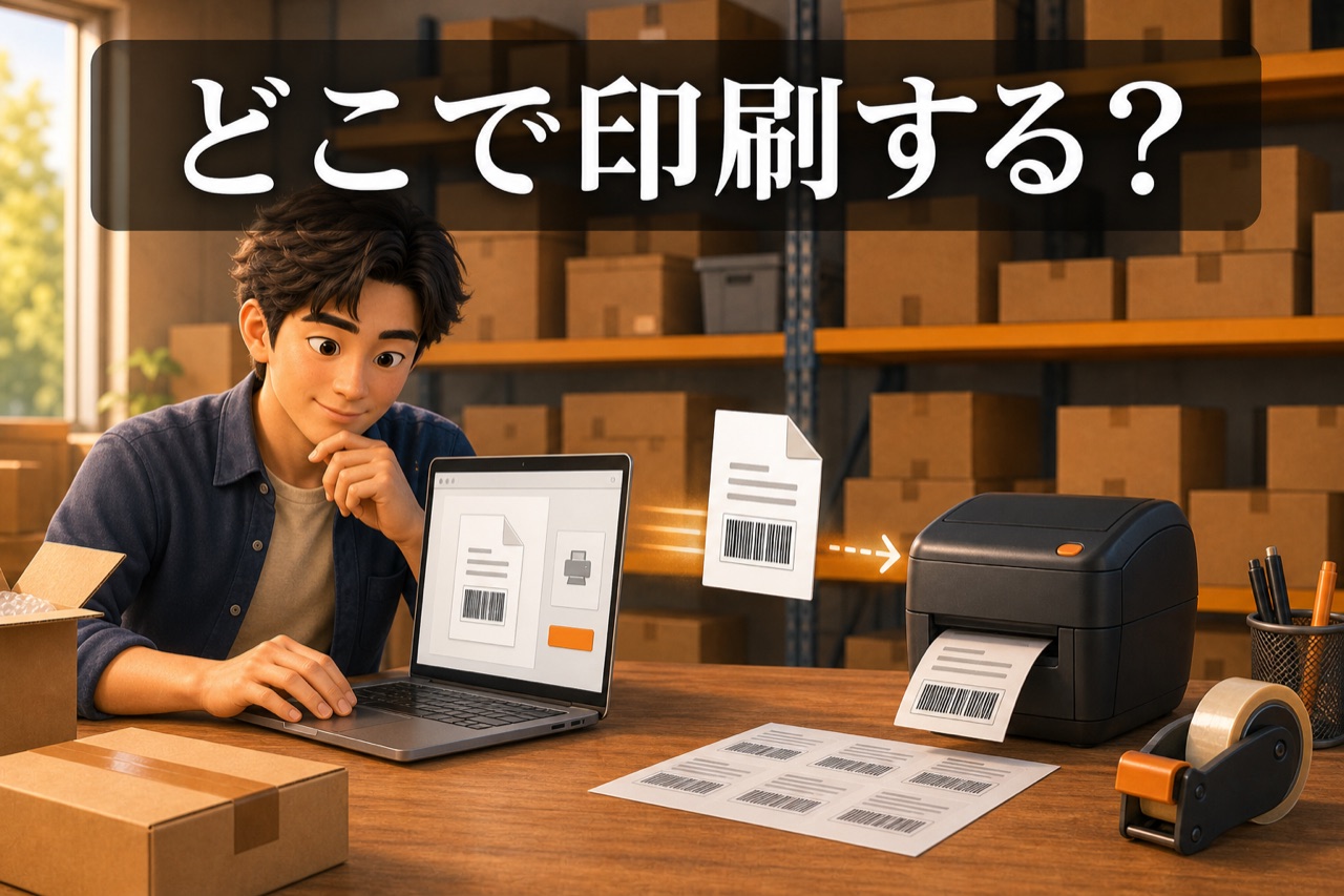 どこで印刷する?