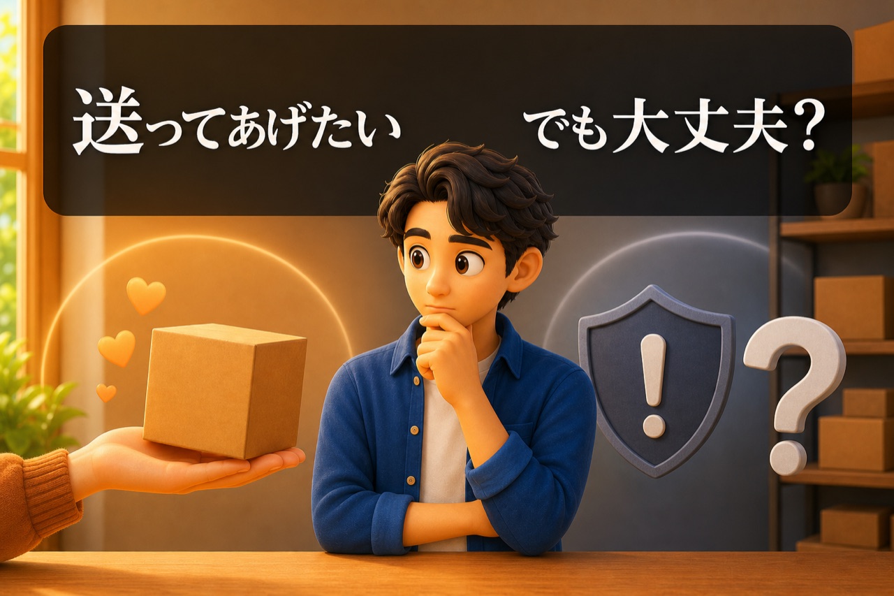 配送先変更のお願いに応えるべきか迷う自己発送の出品者