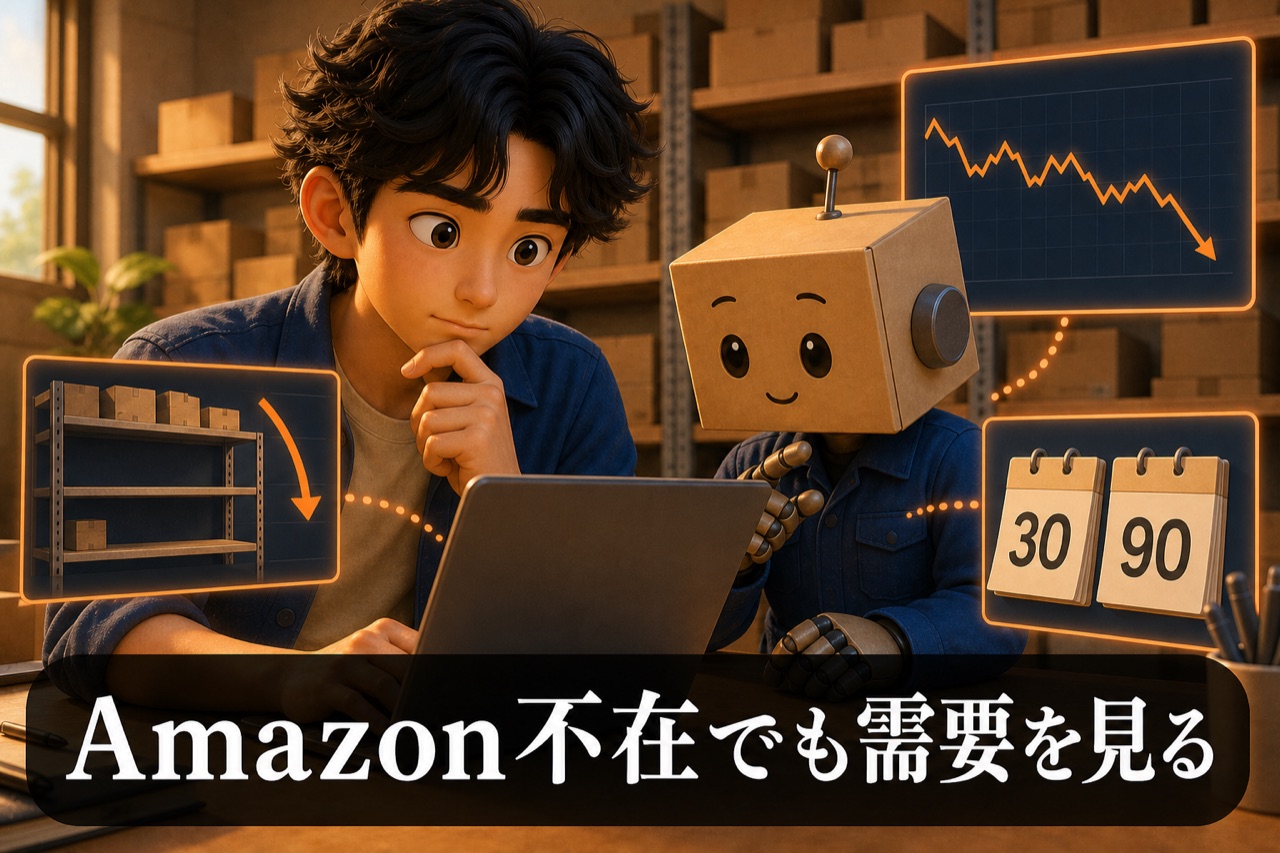 Amazon不在でも需要を見る