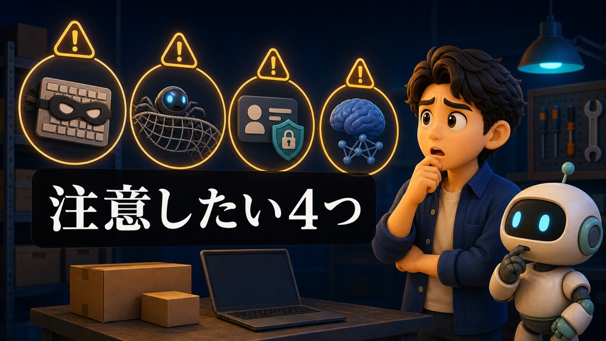 人間のふりをする自動操作・大量取得・個人情報・AI学習の注意点