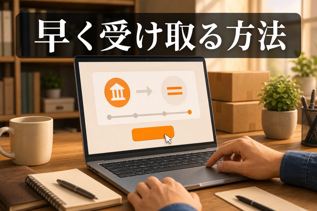 早く受け取る方法