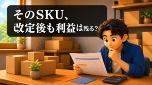 Amazon手数料改定後のSKU利益再計算