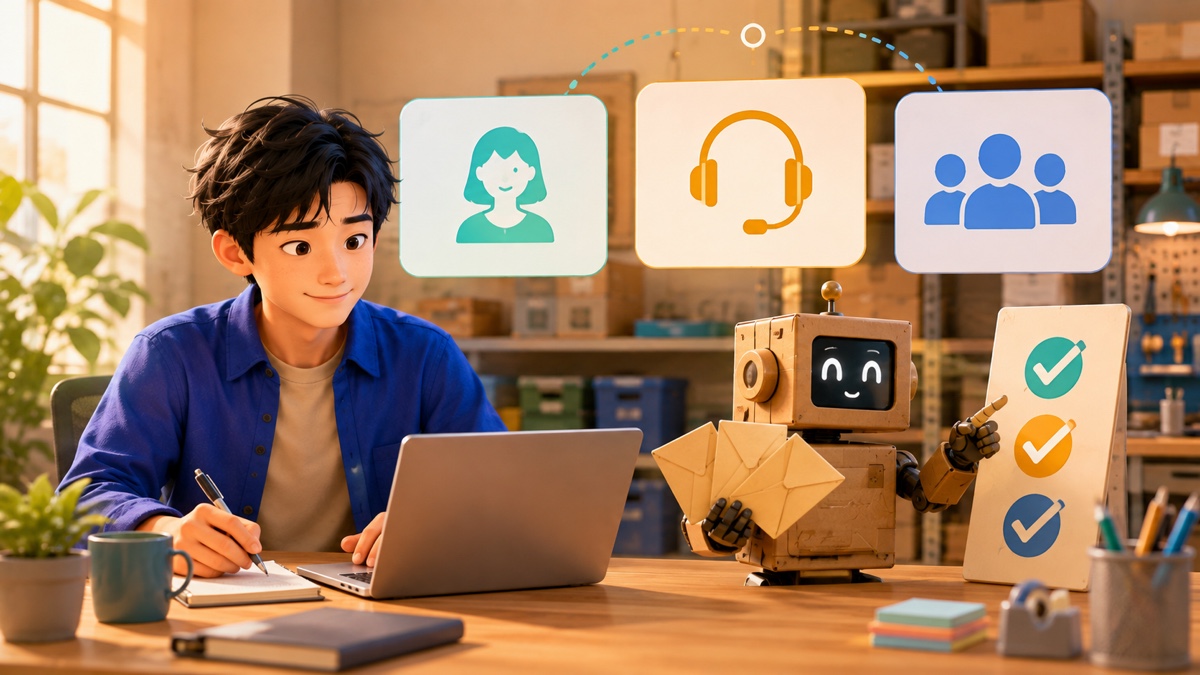 購入者とAmazonと外注先へ落ち着いて連絡する